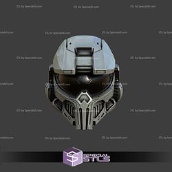 Cosplay STL Files Halo Punisher Helmet