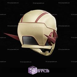 Cosplay STL Files Injustice 2 Reverse Flash Mask