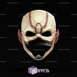 Cosplay STL Files Injustice 2 Reverse Flash Mask