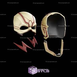 Cosplay STL Files Injustice 2 Reverse Flash Mask