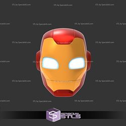 Cosplay STL Files Iron Man and Friends Iron Man Helmet