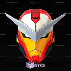Cosplay STL Files Iron Man Tokon Helmet