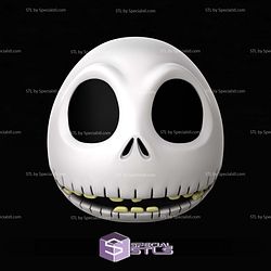 Cosplay STL Files Jack Skellington Mask