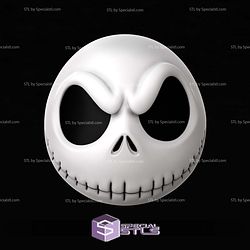 Cosplay STL Files Jack Skellington Mask