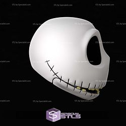Cosplay STL Files Jack Skellington Mask