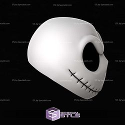 Cosplay STL Files Jack Skellington Mask