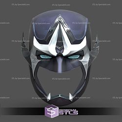 Cosplay STL Files Marvel Rivals Captain America Klyntar Helmet
