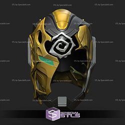 Cosplay STL Files Marvel Rivals Iron Man Extremebiote Helmet