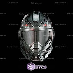 Cosplay STL Files Mr Soldier Helmet
