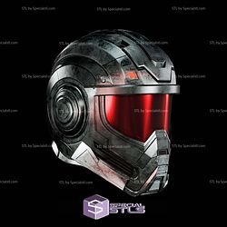 Cosplay STL Files Mr Soldier Helmet