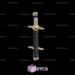 Cosplay STL Files Muichiro Pool Noodle Sword