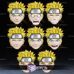 Cosplay STL Files Naruto Various Mask