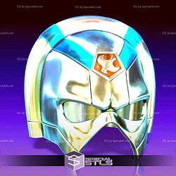 Cosplay STL Files Peacemaker Helmet Basic