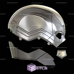 Cosplay STL Files Peacemaker Season 2 Helmet V1