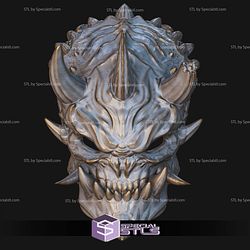 Cosplay STL Files Predator Oni Mask V1