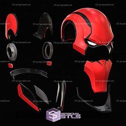 Cosplay STL Files Red Hood Helmet 2025