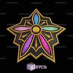 Cosplay STL Files Rumi Kpop Demon Hunter Shoulder Armor