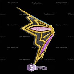 Cosplay STL Files Rumi Kpop Demon Hunter Shoulder Armor