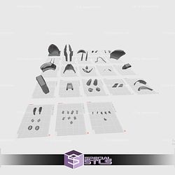 Cosplay STL Files RX-93 NU Gundam Helmet