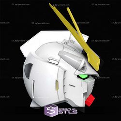 Cosplay STL Files RX-93 NU Gundam Helmet