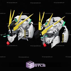 Cosplay STL Files RX-93 NU Gundam Helmet