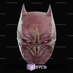 Cosplay STL Files Saint Batman Azrael Helmet
