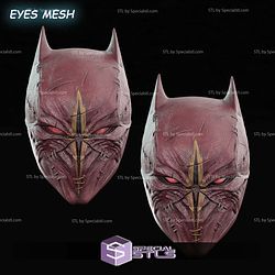 Cosplay STL Files Saint Batman Azrael Helmet