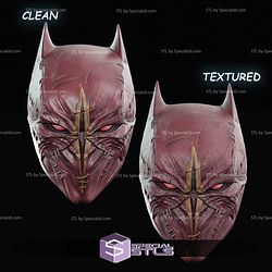 Cosplay STL Files Saint Batman Azrael Helmet