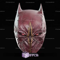 Cosplay STL Files Saint Batman Azrael Helmet