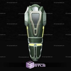 Cosplay STL Files Samus Power Armor Blaster
