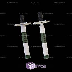 Cosplay STL Files Sanemi Pool Noodle Katana