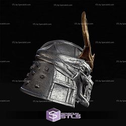 Cosplay STL Files Shao Kahn MK2 Helmet