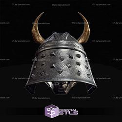 Cosplay STL Files Shao Kahn MK2 Helmet