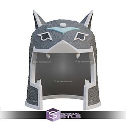 Cosplay STL Files Sokka Water Nation Helmet