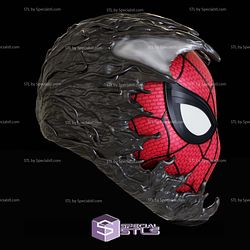 Cosplay STL Files Spider Man Brand New Day Mask