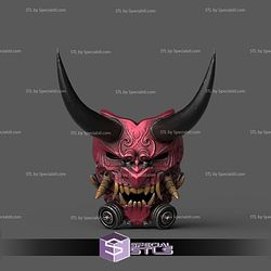 Cosplay STL Files Steam Punk Mempo Mask