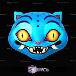 Cosplay STL Files Tiger Kpop Demon Hunter Mask