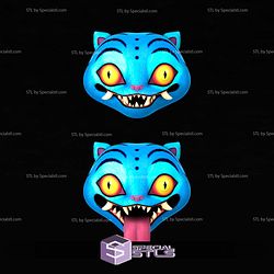 Cosplay STL Files Tiger Kpop Demon Hunter Mask