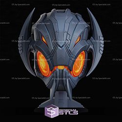 Cosplay STL Files Ultron Marvel Rivals Helmet