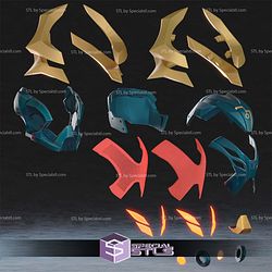 Cosplay STL Files Ultron X-Tron Helmet