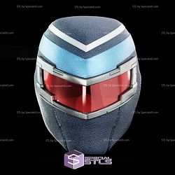 Cosplay STL Files Vigilante Peacemaker Helmet