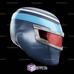 Cosplay STL Files Vigilante Peacemaker Helmet