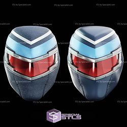 Cosplay STL Files Vigilante Peacemaker Helmet