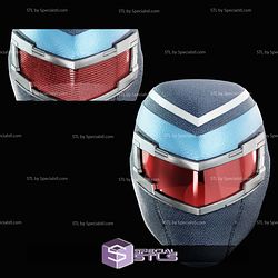Cosplay STL Files Vigilante Peacemaker Helmet