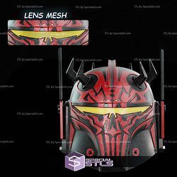 Cosplay STL Files Val Serath Darth Maul Helmet
