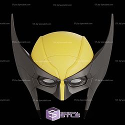 Cosplay STL Files Wolverine PS5 Helmet