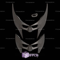 Cosplay STL Files Wolverine PS5 Helmet