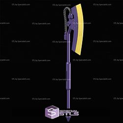Cosplay STL Files Zaku Gundam Heat Hawk Axe