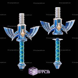 Cosplay STL Files Zelda Master Sword Pool Noodle Sword