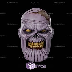 Cosplay STL Files Zombie Thanos Helmet